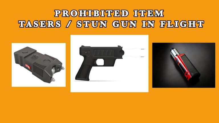 Can You Bring a Stun Gun on an Airplane? TSA Rules Explained